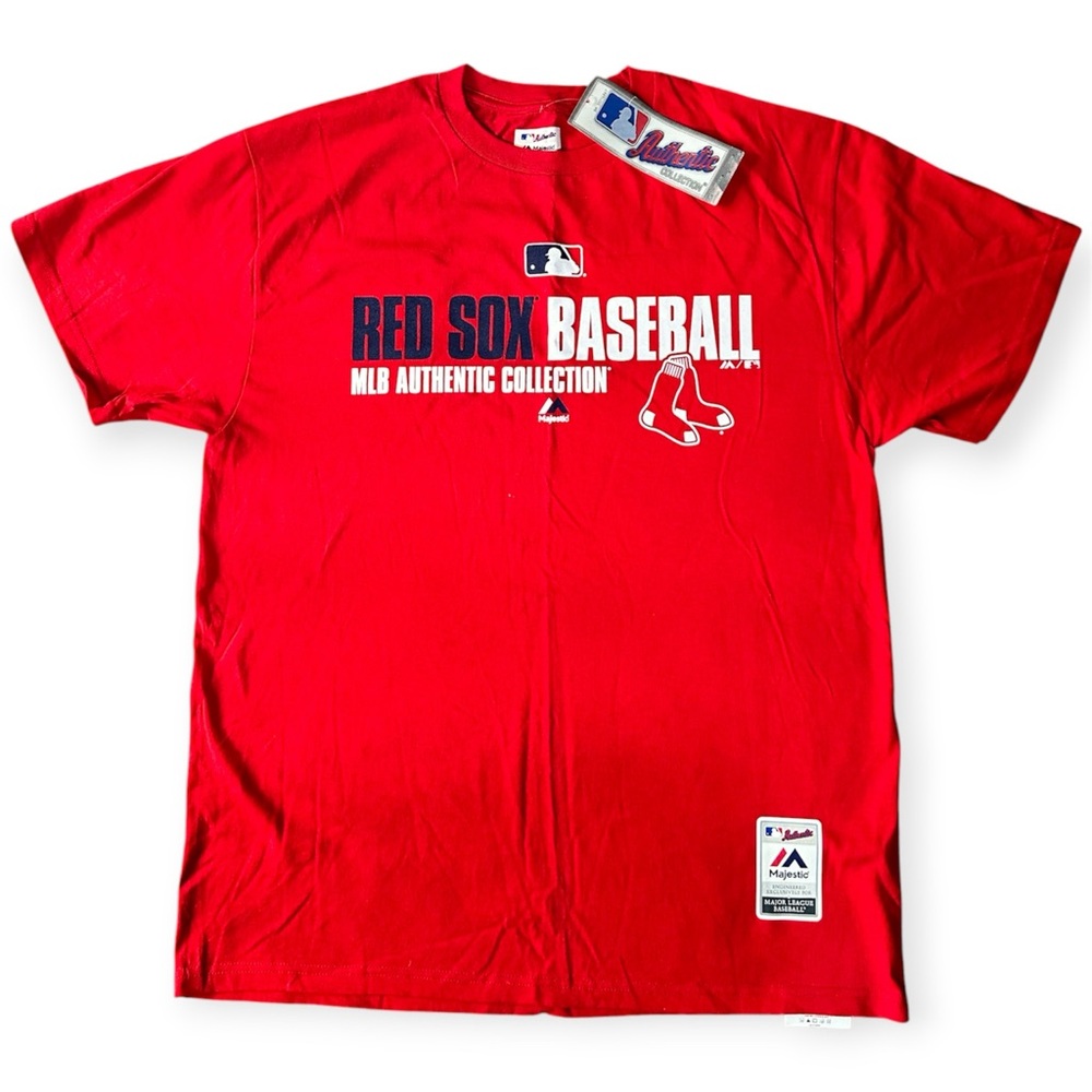 Majestic Red Authentic Collection Tee